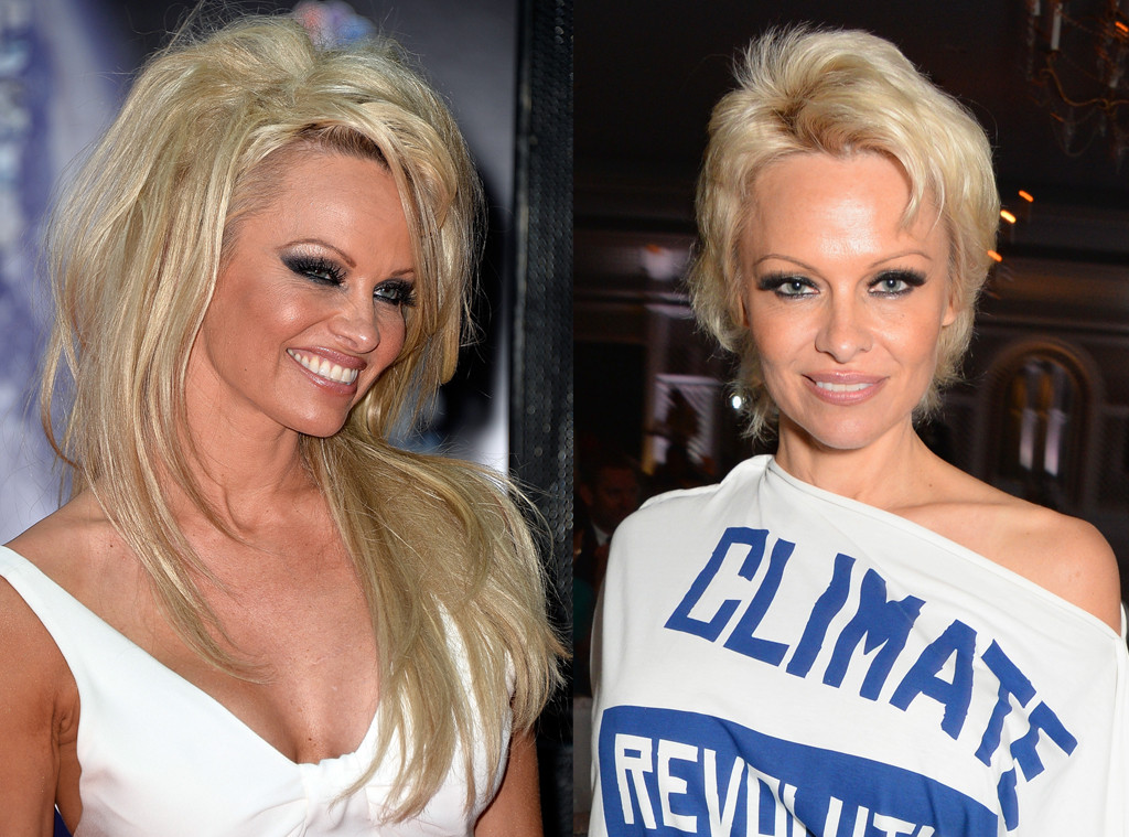 Pamela Anderson Goes Back To Long Hairstyle E News Deutschland